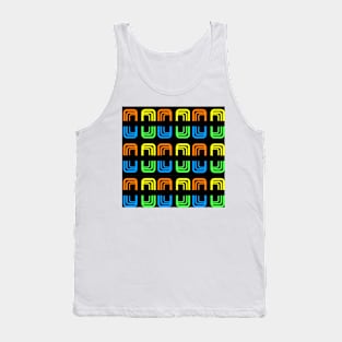 Letter U, the pattern 1 Tank Top